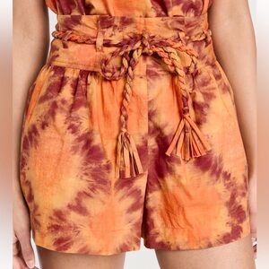 Ulla Johnson “Marin” shorts, size 12, “Red Topaz”, NWT